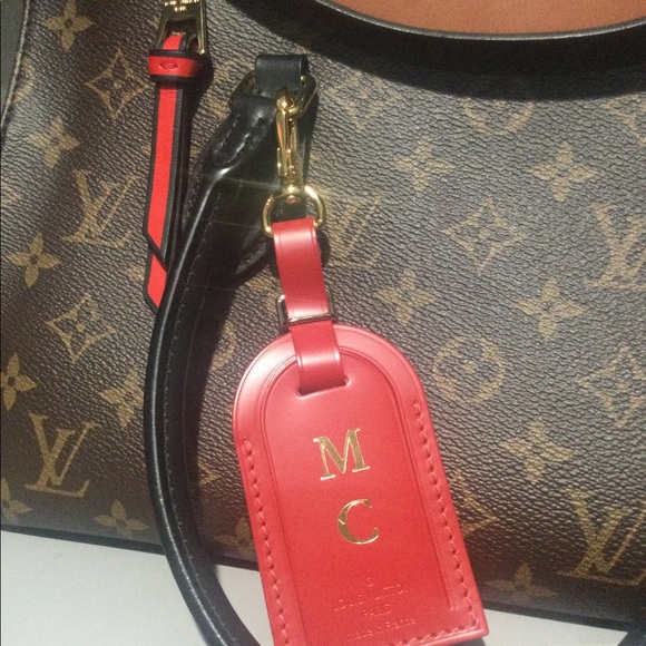 Louis Vuitton Large Luggage Tag - Red Hawaii Limited Edition - Picture 8 of 8
